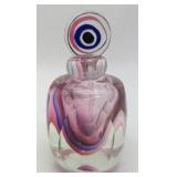 (H) Murano style, hand blown glass perfume