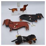 (M) Dachshunds clicks, bookends and more.