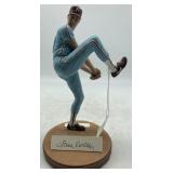 (J) Signed 1989 Steve Carlton Baseball Figurine by