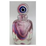 (H) Murano style, hand blown glass perfume