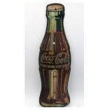 (H) Vintage Coca cola thermometer 17in h
