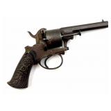 Belgian Lefaucheux Pinfire Revolver 12mm