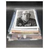 (D) Baseball signed sports collector photos not