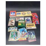 (K) Baseball collectible cards packs and more
