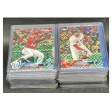 (K) 50 Baseball Refractor Cards