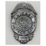 Obsolete C.H. Hanson Chicago Surface Lines Supervi