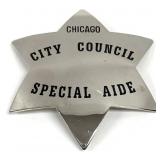 Obsolete Chicago City Council Special Aide Star Ba