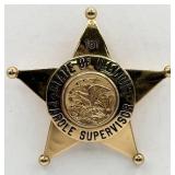 Obsolete C.H. Hanson State Of Illinois Parole Supe