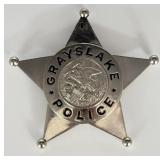 Obsolete C.H. Hanson Grays Lake Illinois Police St