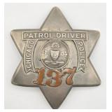 1905-07 Obsolete Chicago Police Patrol Driver Pie