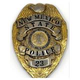 Obsolete New Mexico State Police Shield Badge #23