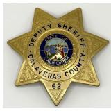 Obsolete Calaveras County California Deputy Sherif