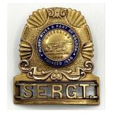 Obsolete Brookline Massachusetts Police Sergeant H