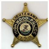 Obsolete Nielson Mfg. Highwood Illinois Police Lie