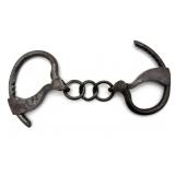 Antique Tower Bottom Key Handcuffs