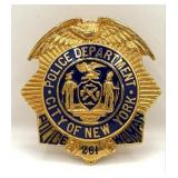 Obsolete City Of New York Police Woman Badge #261