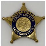 Obsolete C.H. Hanson Lake County Illinois Deputy S