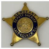 Obsolete C.H. Hanson Lake County Illinois Deputy S