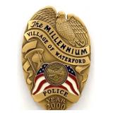 Obsolete 2000 Village Of Waterford Police Milleniu