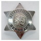 Obsolete S.D. Childs Berwyn Illinois Police Sergea