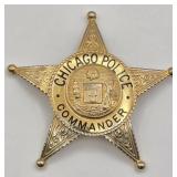 Obsolete Blackinton Chicago Police Commander Star