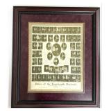 Framed 1908 Police Of The Fourteenth Precinct Chic