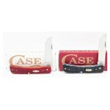 2025 Case XX Mediterranean Blue & Dark Red Bone So