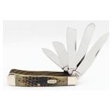 1996 Case XX "The Beast" Green Bone 5-Blade Trap