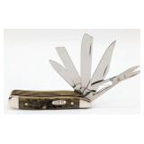 1994 Case XX Green Bone 5-Blade Peanut 6520