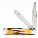 1976 Case XX Gray Letter Stag Trapper 5254