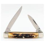 1976 Case XX Gray Letter Stag Small Pen Knife 5233