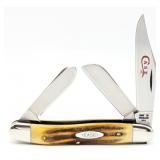 1978 Case XX Red Letter Stag Medium Stockman 5347