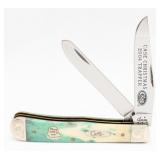 2004 Case XX Appaloosa Scroll Bolster Christmas Tr