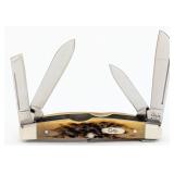 2000 Case XX Employee and Associates Set Amber Bon