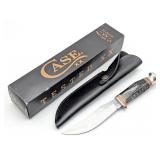 2021 Case XX Buffalo Horn 5in Fixed Blade Hunting