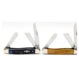 2010 & 25 Case XX Caribbean Blue Bone & Smooth Gre