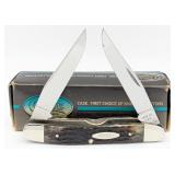 1978 Case XX Green Bone Muskrat w/ Box