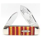 1996 Case XX Classic Candy Stripe Celluloid Elepha