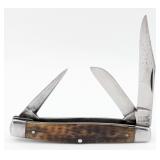 1920-40 Case Tested XX Green Bone Stockman Knife 6