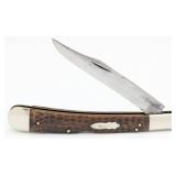 1920-40 Case Tested XX Green Bone Large Trapper Kn