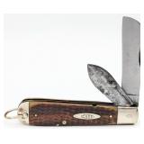 1920-40 Case Tested XX Green Bone Utility Navy Kni