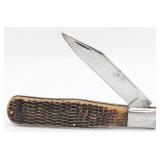 1920-40 Case Tested XX Green Bone Thin Coke Bottle