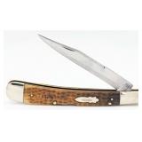 1920-40 Case Tested XX Green Bone Large Trapper Kn