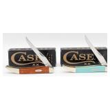 2023 & 24 Case XX Seafoam Green G-10 & Chestnut Bo