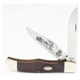 Ltd 1987 Case XX Six Flags of Texas Smooth Wood Fo