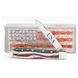 2017 Case XX Star Spangled Tear Drop TB61028 w/ Bo