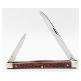 1940-64 Case XX Red Bone Citrus Tester Knife 6296X