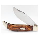 1920-40 Case Tested XX Stag Large Clasp Folding Kn