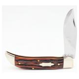 1920-40 Case Tested XX Red Worm Groove Jig Bone La