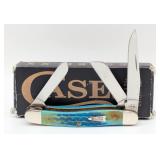 2024 Case XX Sea Dragon Burnt Caribbean Blue Bone